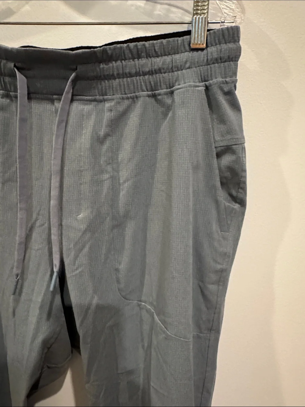Lululemon ABC Jogger Ribbed Cuff Blue/Grey Men’s 33”